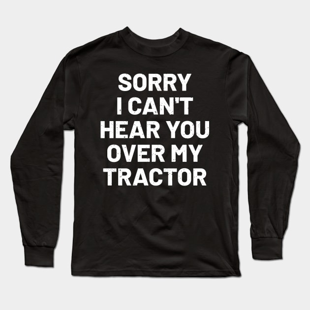 Tractor Long Sleeve T-Shirt by trendynoize